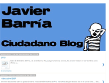 Tablet Screenshot of javier-barria.blogspot.com