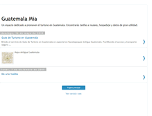 Tablet Screenshot of guateinolvidable.blogspot.com