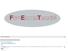 Tablet Screenshot of femescolataradell.blogspot.com