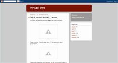 Desktop Screenshot of portugalultra.blogspot.com