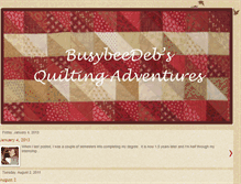 Tablet Screenshot of busybeedebquilts.blogspot.com
