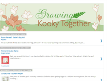 Tablet Screenshot of growingkookytogether.blogspot.com