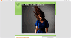 Desktop Screenshot of cincoestrelinhas.blogspot.com