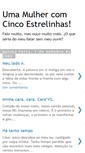 Mobile Screenshot of cincoestrelinhas.blogspot.com