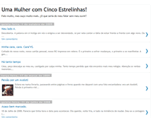 Tablet Screenshot of cincoestrelinhas.blogspot.com