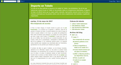 Desktop Screenshot of deporteentoledo.blogspot.com