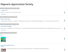 Tablet Screenshot of hogwartsappreciationsociety.blogspot.com