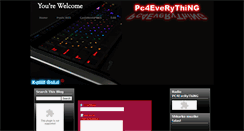 Desktop Screenshot of pc4everything.blogspot.com