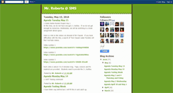 Desktop Screenshot of mrrobertssms.blogspot.com