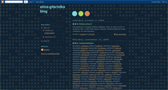 Desktop Screenshot of alina-gitaristka.blogspot.com