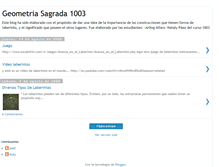 Tablet Screenshot of geometria-arkana.blogspot.com