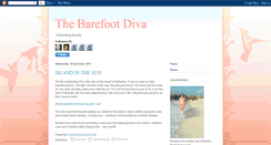 Desktop Screenshot of barefoot-diva.blogspot.com