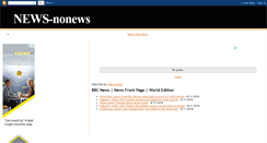 Desktop Screenshot of news-nonews.blogspot.com