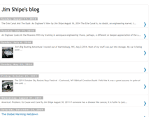 Tablet Screenshot of jimshipeblog.blogspot.com
