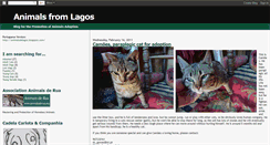 Desktop Screenshot of lagosanimals.blogspot.com