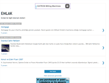 Tablet Screenshot of emlak.blogspot.com