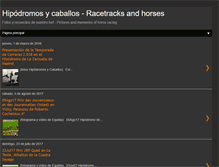 Tablet Screenshot of hipodromosycaballos.blogspot.com