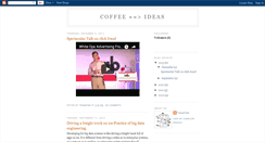 Desktop Screenshot of coffee2idea.blogspot.com