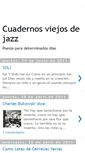 Mobile Screenshot of cuadernosdejazz.blogspot.com