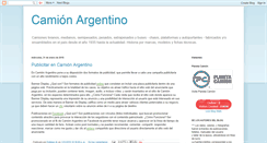 Desktop Screenshot of camionargentino.blogspot.com