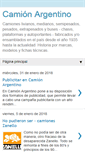 Mobile Screenshot of camionargentino.blogspot.com
