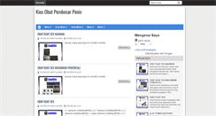 Desktop Screenshot of kiosobatpembesarpenis.blogspot.com