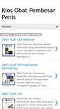 Mobile Screenshot of kiosobatpembesarpenis.blogspot.com