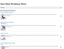 Tablet Screenshot of kiosobatpembesarpenis.blogspot.com