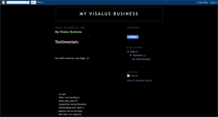 Desktop Screenshot of myvisalusbusiness.blogspot.com