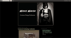 Desktop Screenshot of moviemavencostumedesign.blogspot.com