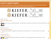 Tablet Screenshot of learnspeakingenglish.blogspot.com