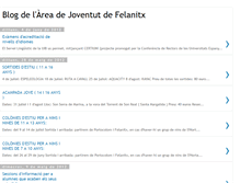 Tablet Screenshot of joventutfelanitx.blogspot.com