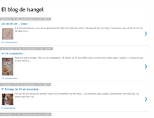 Tablet Screenshot of elblogdeisangel.blogspot.com