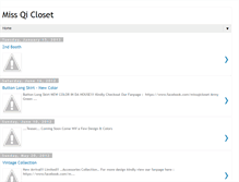 Tablet Screenshot of missqicloset.blogspot.com