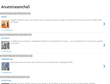 Tablet Screenshot of anuestrasanchas.blogspot.com