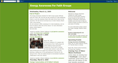 Desktop Screenshot of energyandfaith.blogspot.com