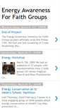 Mobile Screenshot of energyandfaith.blogspot.com