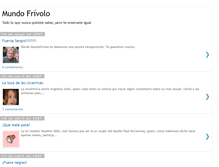 Tablet Screenshot of mundofrivolo.blogspot.com