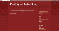Desktop Screenshot of fertilityalphabetsoup.blogspot.com