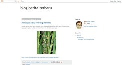 Desktop Screenshot of blog-berita-terbaru.blogspot.com