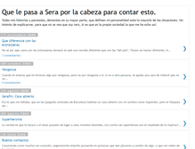 Tablet Screenshot of lascosasdesera.blogspot.com