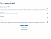 Tablet Screenshot of latexfashionschool.blogspot.com