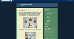 Desktop Screenshot of livingwiththeart.blogspot.com