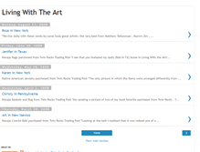 Tablet Screenshot of livingwiththeart.blogspot.com