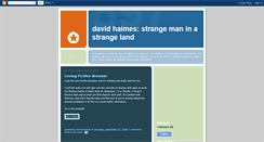 Desktop Screenshot of davidhaimes.blogspot.com