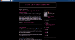 Desktop Screenshot of pinkunicornrainbow.blogspot.com