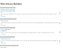 Tablet Screenshot of pinkunicornrainbow.blogspot.com