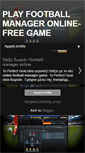 Mobile Screenshot of footballmanageronline.blogspot.com