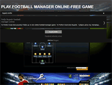 Tablet Screenshot of footballmanageronline.blogspot.com