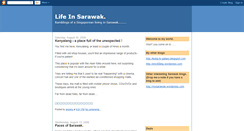 Desktop Screenshot of lifeinsarawak.blogspot.com